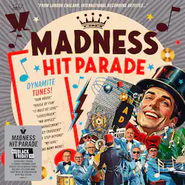 Madness - Hit Parade - Limited Opaque Silver Colored Vinyl - VINYL LP
