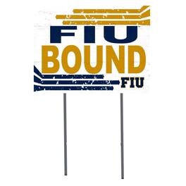 Jardine - FIU Panthers 18" x 24" Bound Yard Sign - White