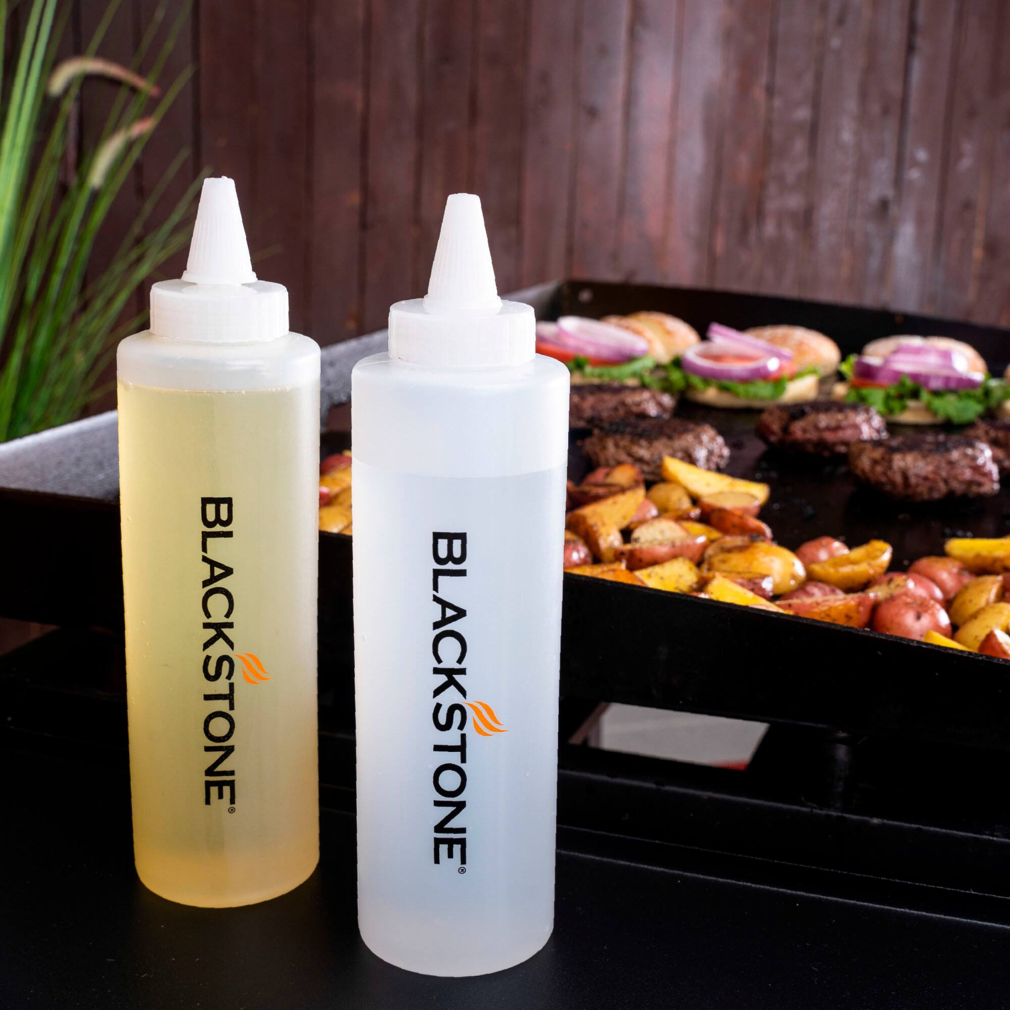 The text on the image reads "BLACKSTONE BLACKSTONE," which is incorrect. The correct text should read "Blackstone Blackstone."