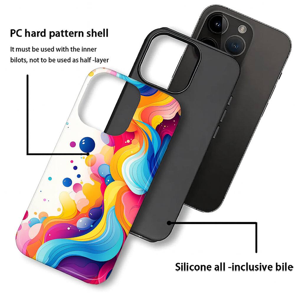 PC hard pattern shell  
It must be used with the inner bilots, not to be used as half-layer  

Silicone all-inclusive bile