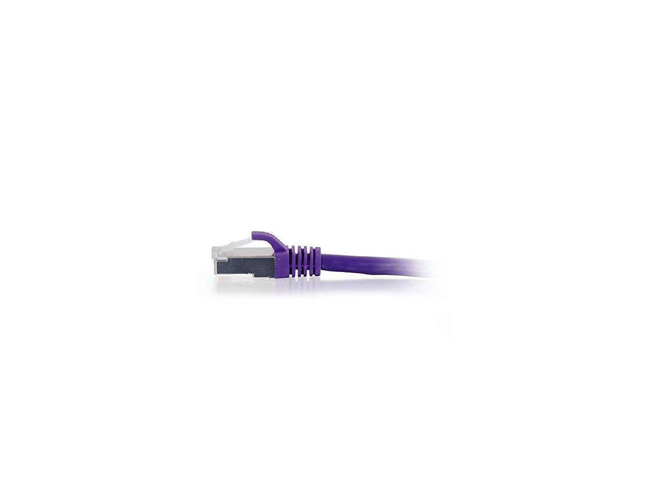 Alt View 4. Cables to Go - C2G 14FT CAT6 SNAGLESS SHIELDED (STP) NETWORK PATCH CABLE - PURPLE.
