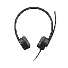 Lenovo - Essential Stereo Analog Headset - Wired Headset - 3.9 ft cable length - Comfort fit ear piece - Adjustable Headba - Unknown