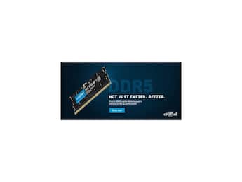 Crucial Micron 64GB (2 x 32GB) DDR5 SDRAM Memory Kit For Notebook Crucial Micron 64GB (2 x 32GB) DDR5 SDRAM Memory Kit For Notebook