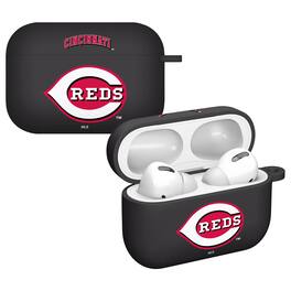 Artinian - Cincinnati Reds AirPods Pro Silicone Case Cover - Red