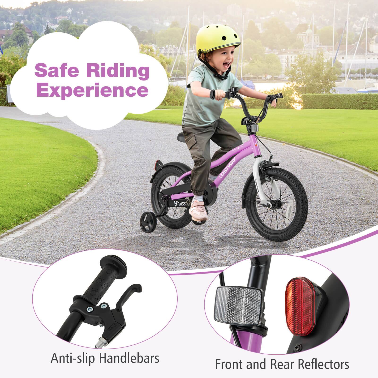 Safe Riding Experience

Anti-slip Handlebars

Front and Rear Reflectors