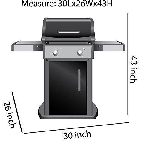Measure: 30Lx26Wx43H  
43 inch  
26 inch  
30 inch