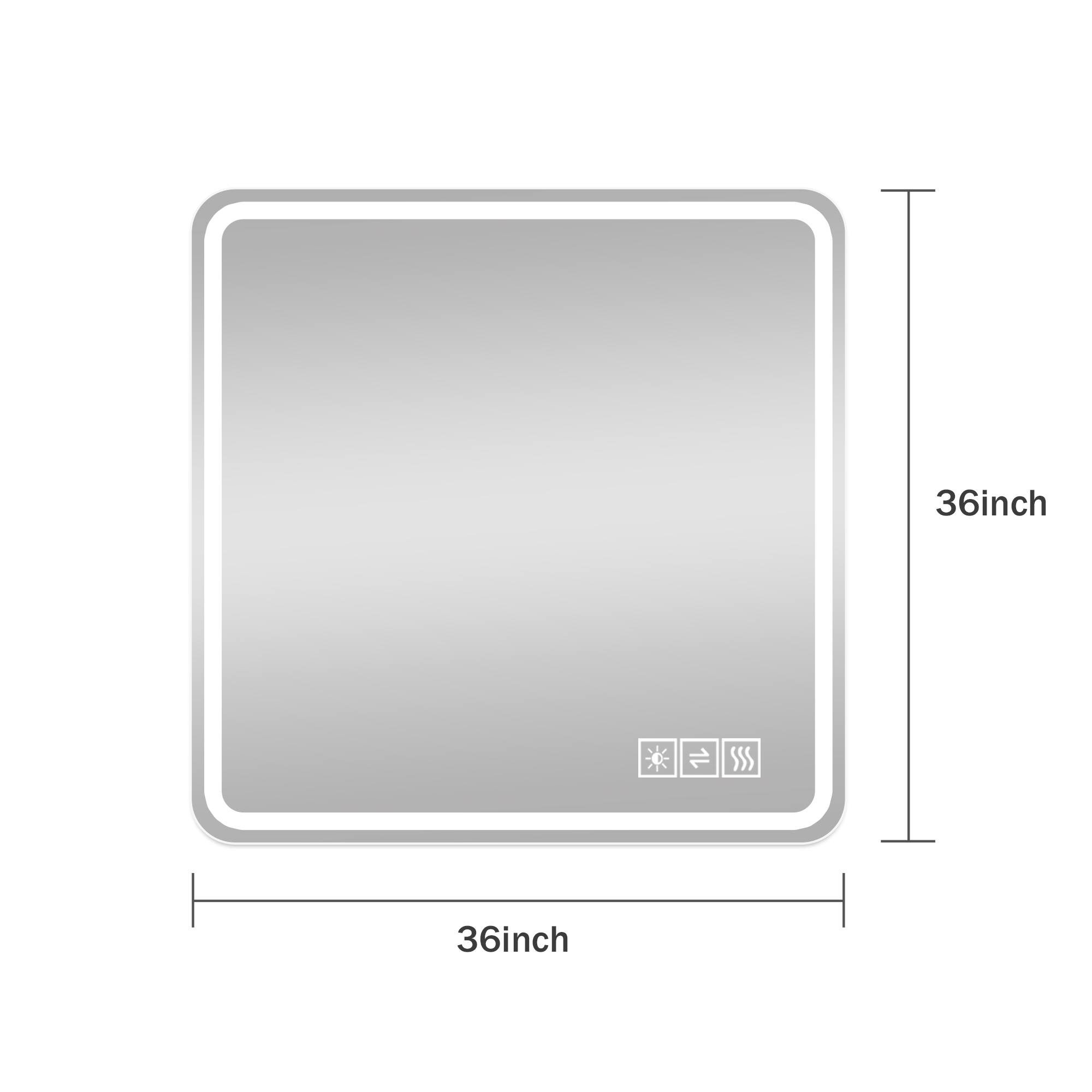36 inch x 36 inch