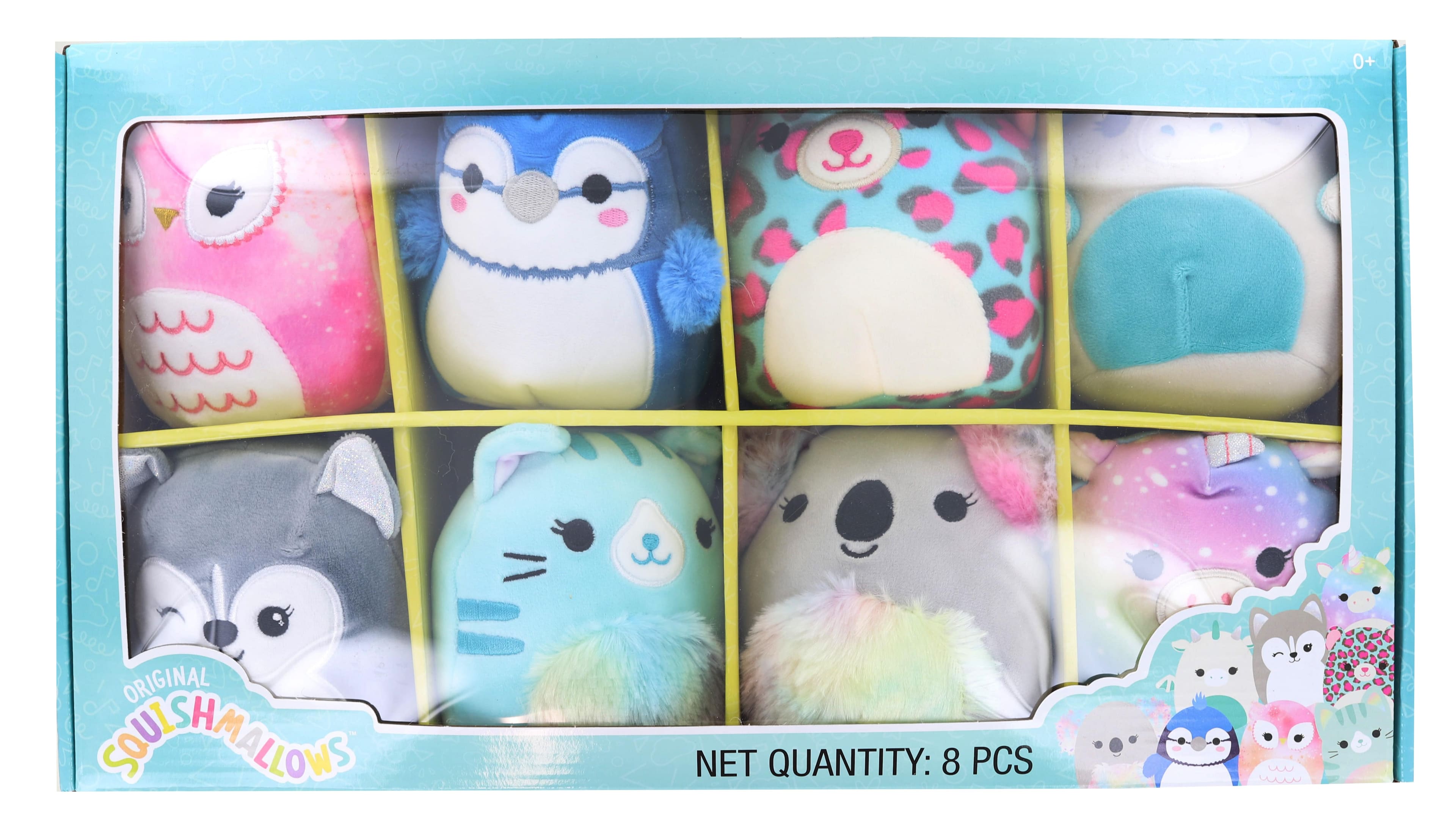 Kellytoy - Squishmallow 5 Inch Mini Animal Plush 8 Pack - Blue price history on PriceWatchPro