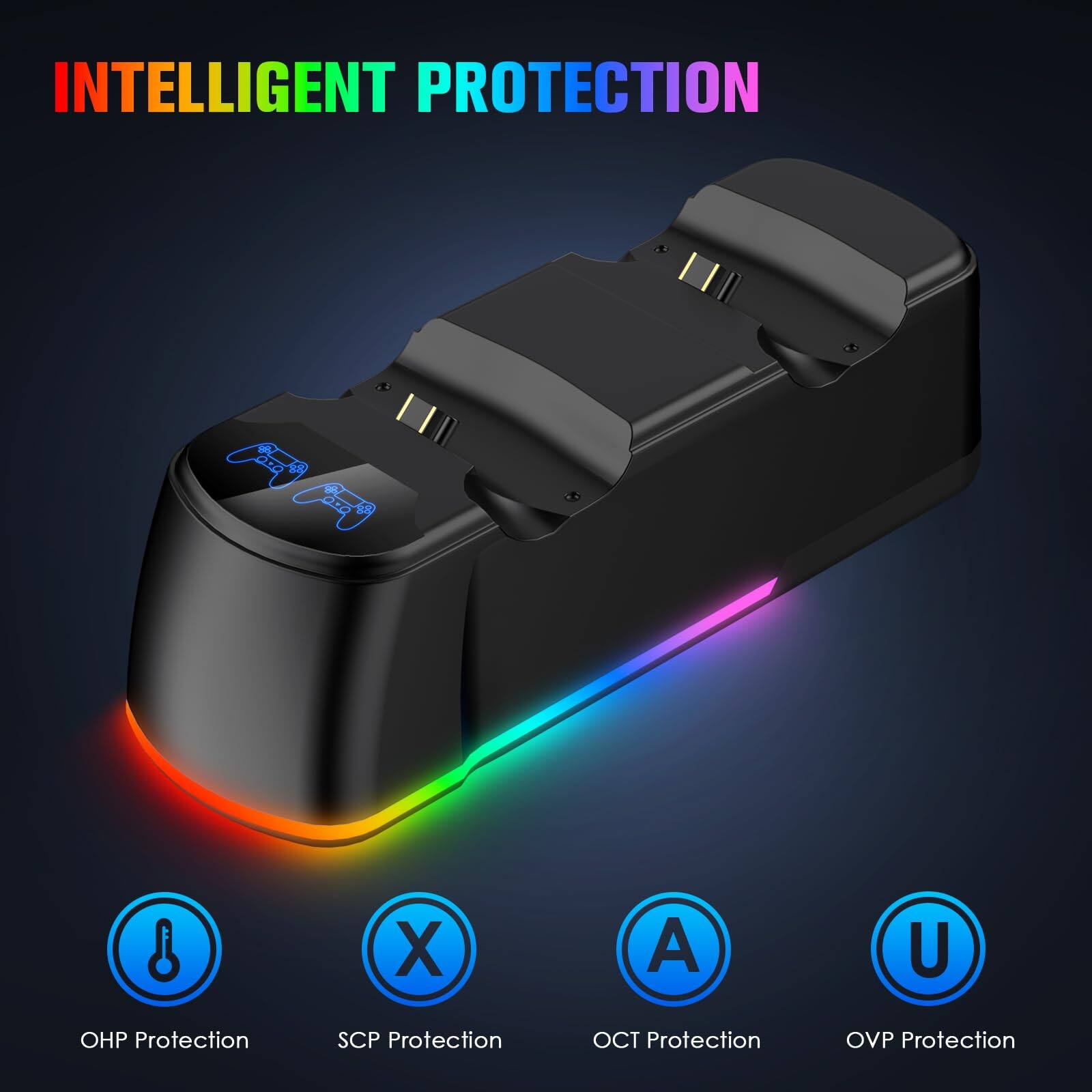 INTELLIGENT PROTECTION

- OHP Protection
- SCP Protection
- OCT Protection
- OVP Protection
