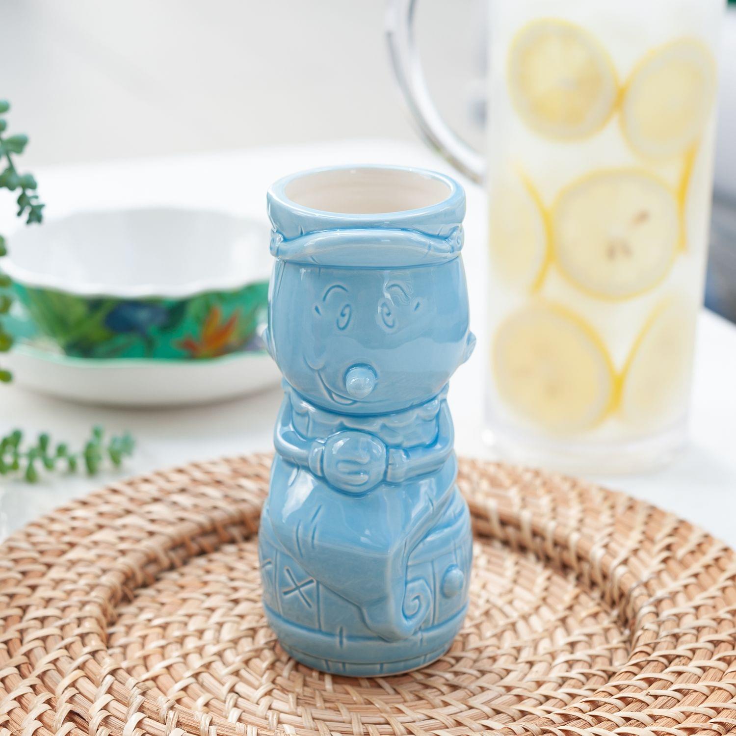 Alt View 3. ThinkGeek - Geeki Tikis Popeye Ceramic Mug | Swee'Pea | Holds 15 Ounces - Blue.