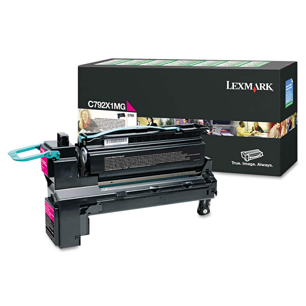 Lexmark - C792X1MG 20,000 Page-Yield Return Program Extra High-Yield Toner - Magenta price history on PriceWatchPro
