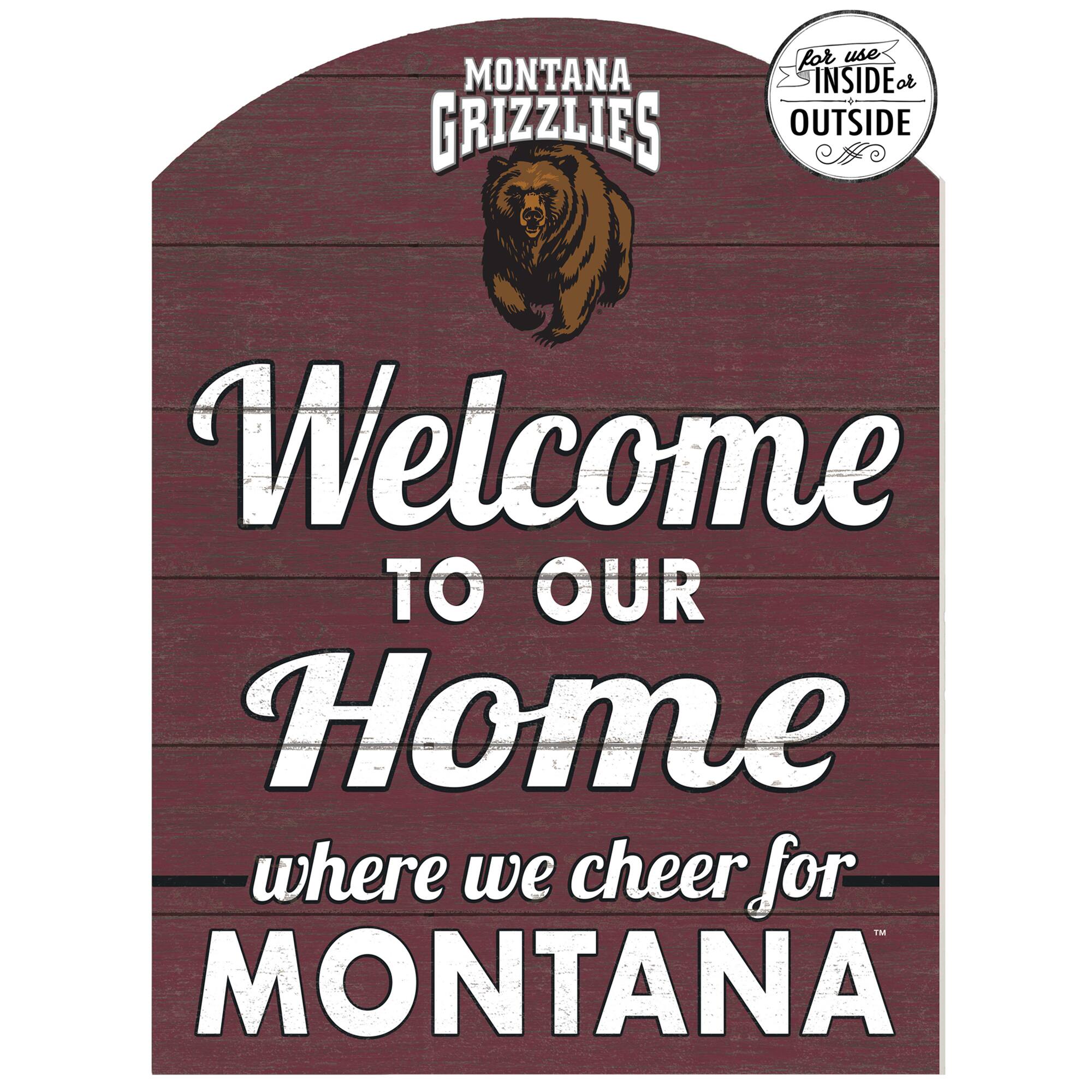 Montana Grizzlies 16'' x 22'' Marquee Sign
