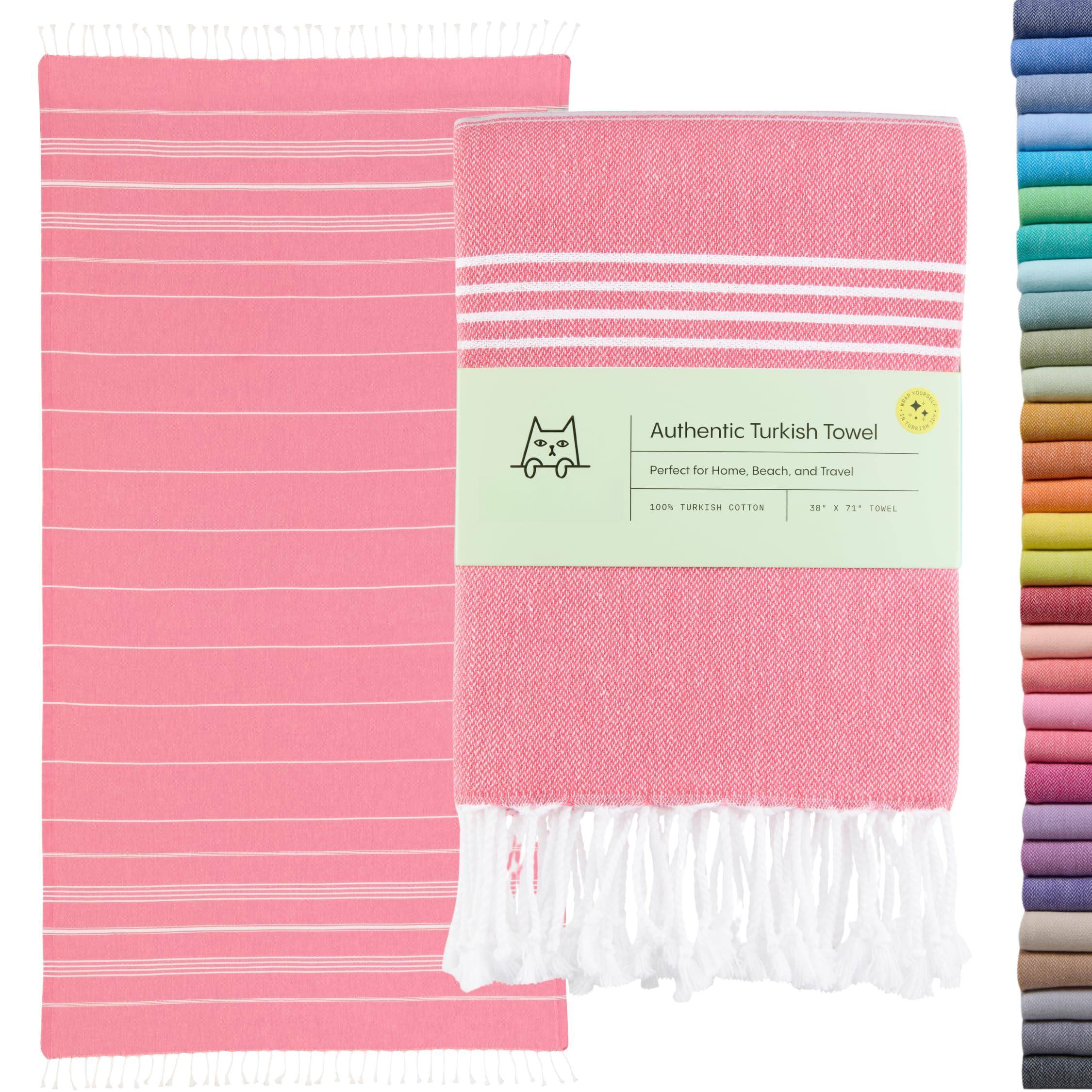 Pink Beach Towel (38" x 71")