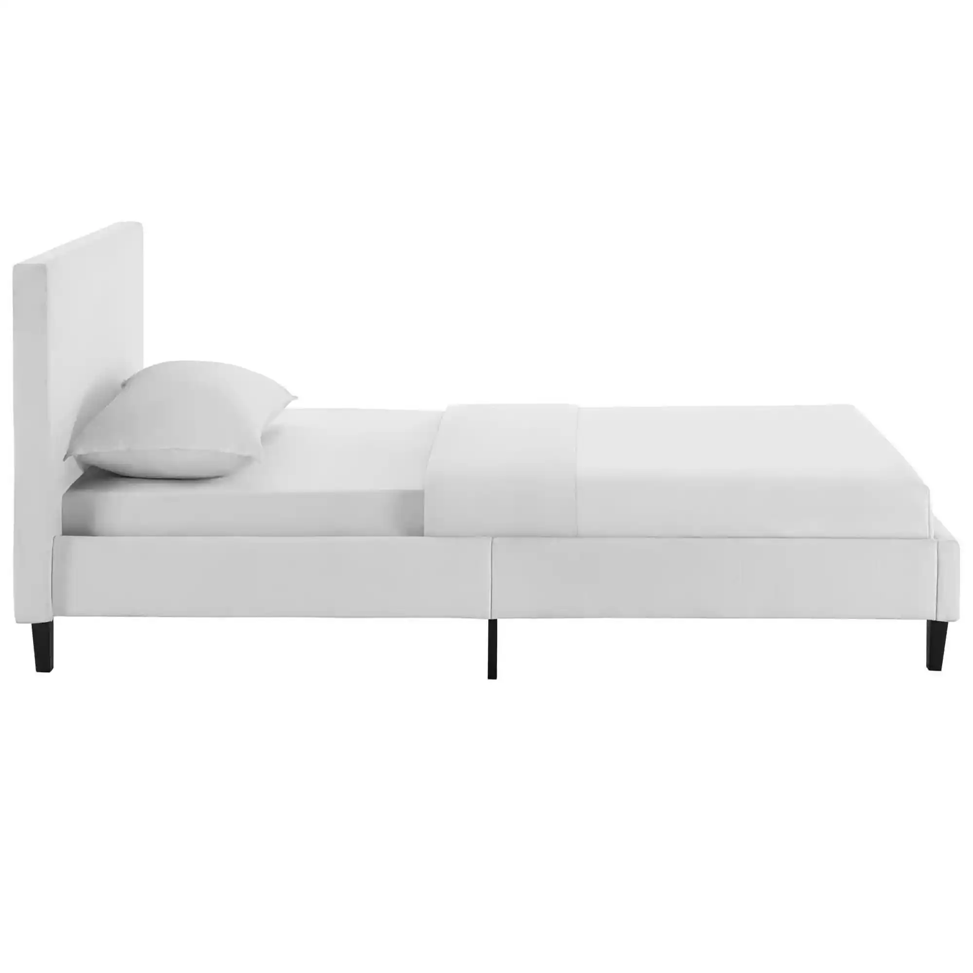 Back. Modway - Gwen Full Bed Frame - Brown.