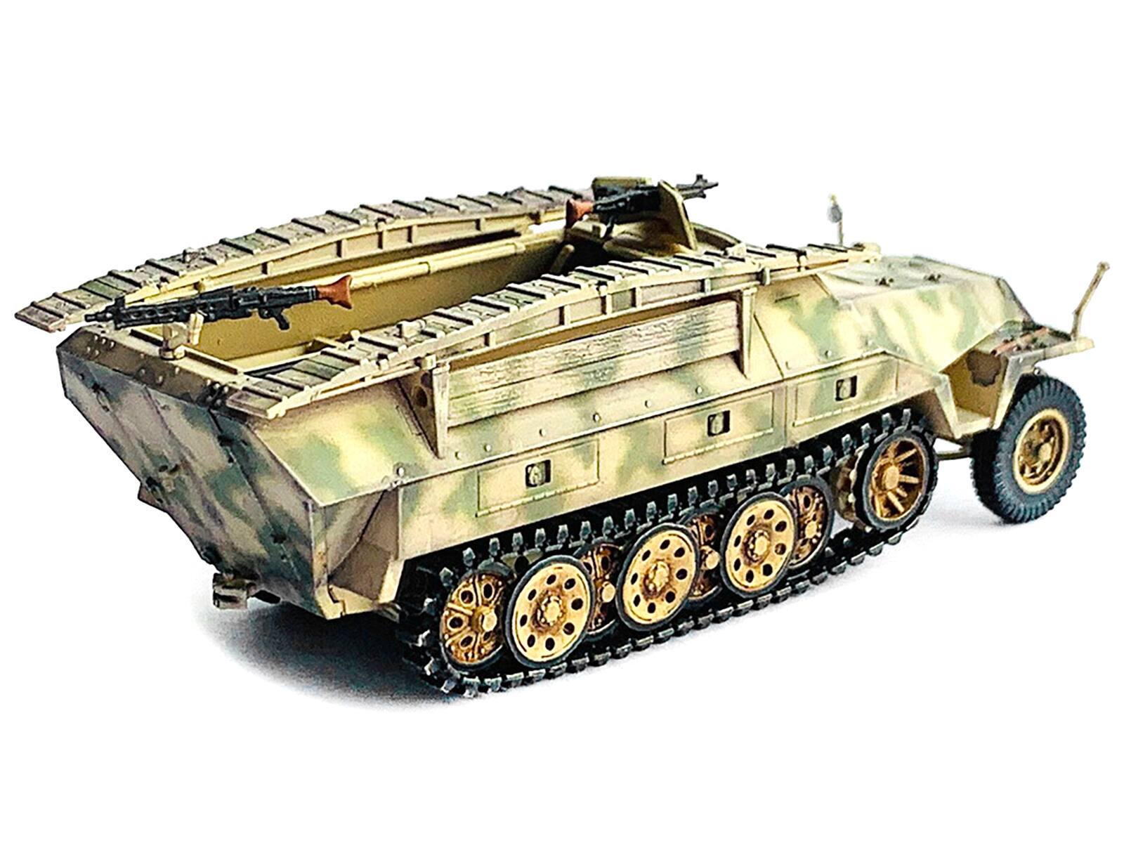 Alt View 1. Dragon Models - German Sd.Kfz. 251/7 Ausf.D Pionierpanzerwagen Armored Vehicle NEO Dragon Armor Series 1/72 Plastic Model - Multi.