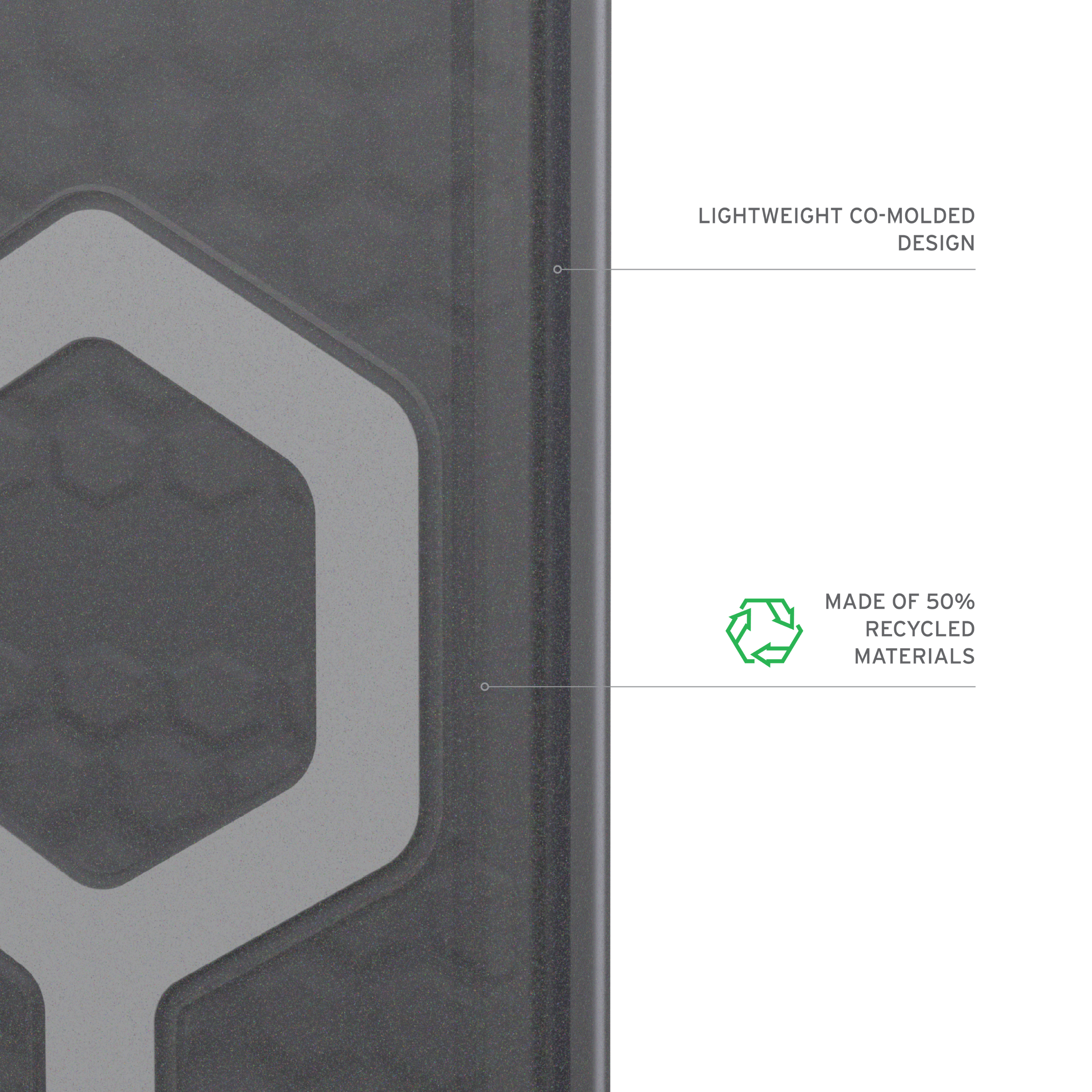Alt View 2. UAG - Essential Armor w/Magnet for Galaxy S25+ - Translucent Ash.
