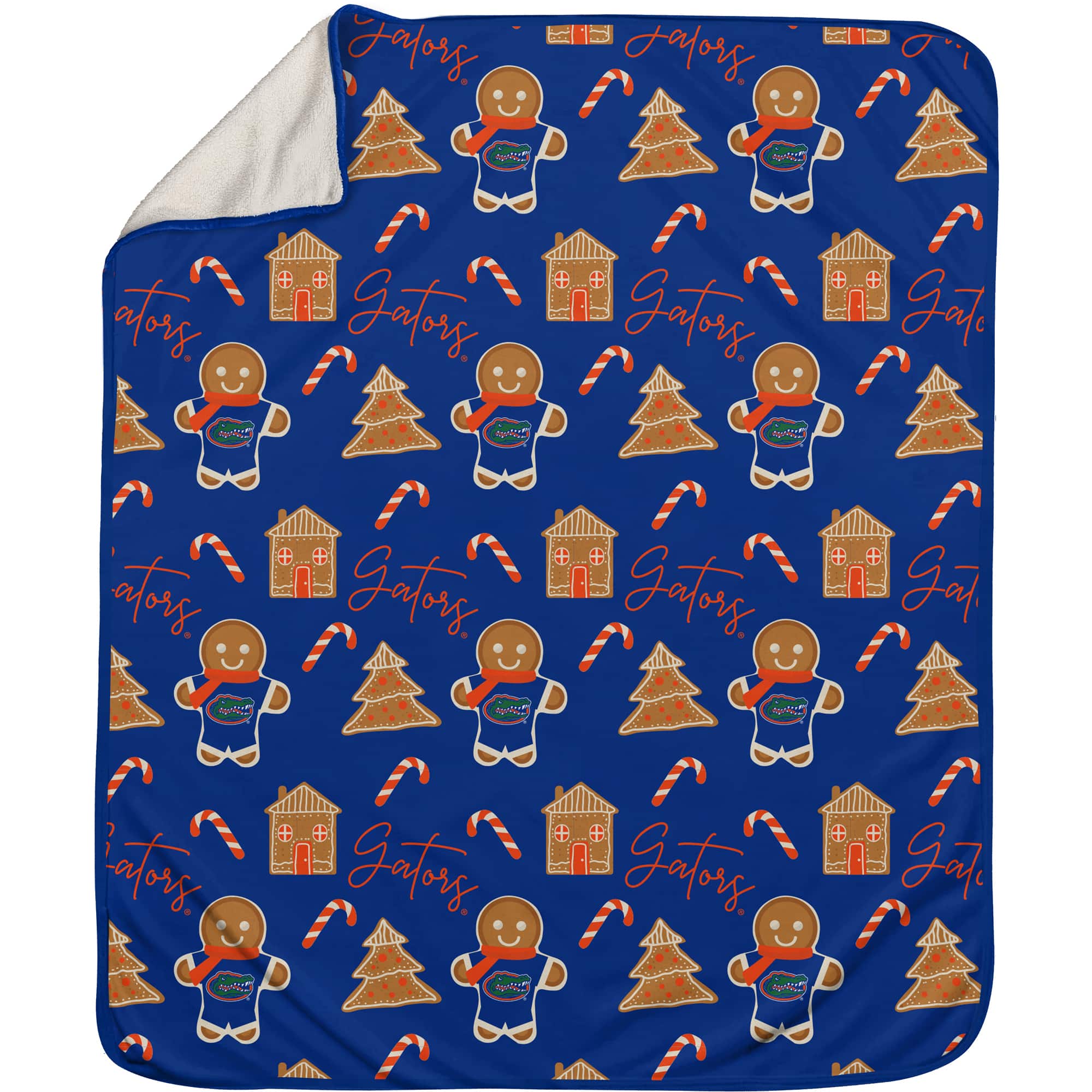 Pegasus - Florida Gators 60" x 70" Gingerbread Throw Blanket - Multicolor
