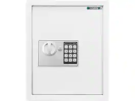 Barska - 40-Key Digital Keypad Wall Safe, (AX13964) - White