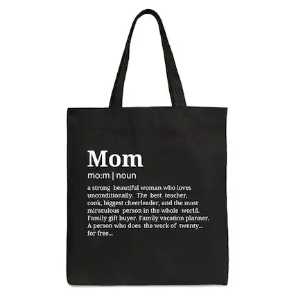 Mom
mo:m | noun
a strong beautiful woman who loves unconditionally. The best teacher, cook, biggest cheerleader, and the most miraculous person in the whole world. Family gift buyer. Family vacation planner. A person who does the work of twenty... for free...