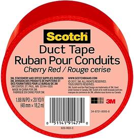 Scotch - Duct Tape, 1.88" x 20 yds - Red