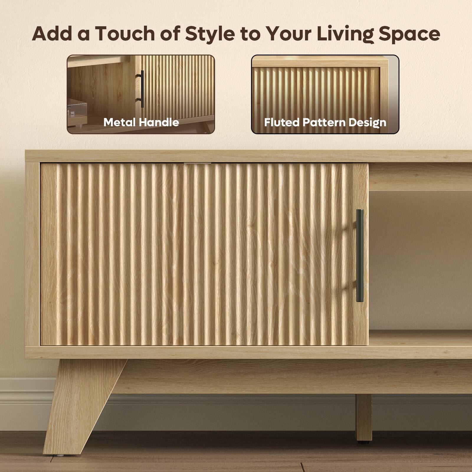 Add a Touch of Style to Your Living Space

Metal Handle

Fluted Pattern Design