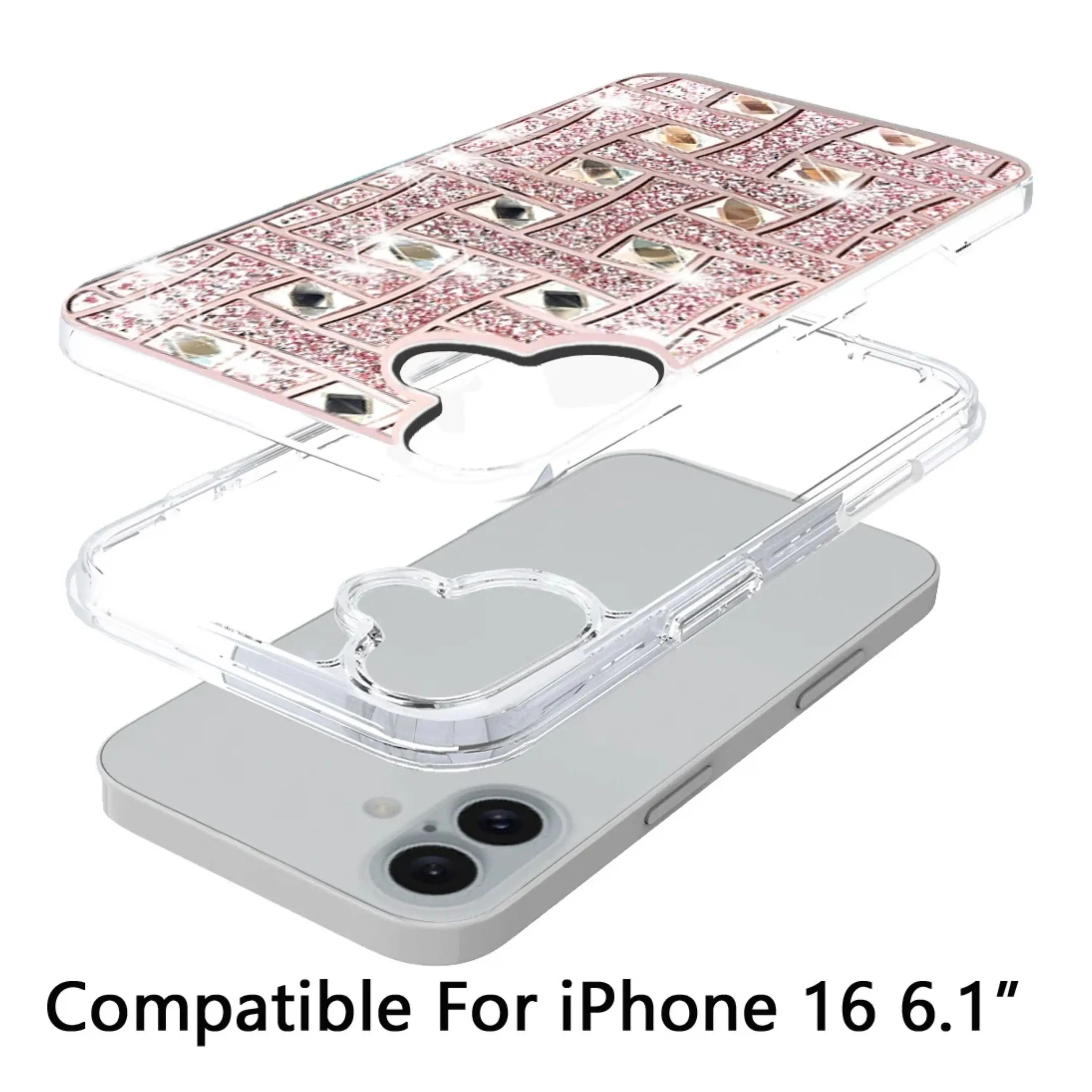 Compatible For iPhone 16 6.1"