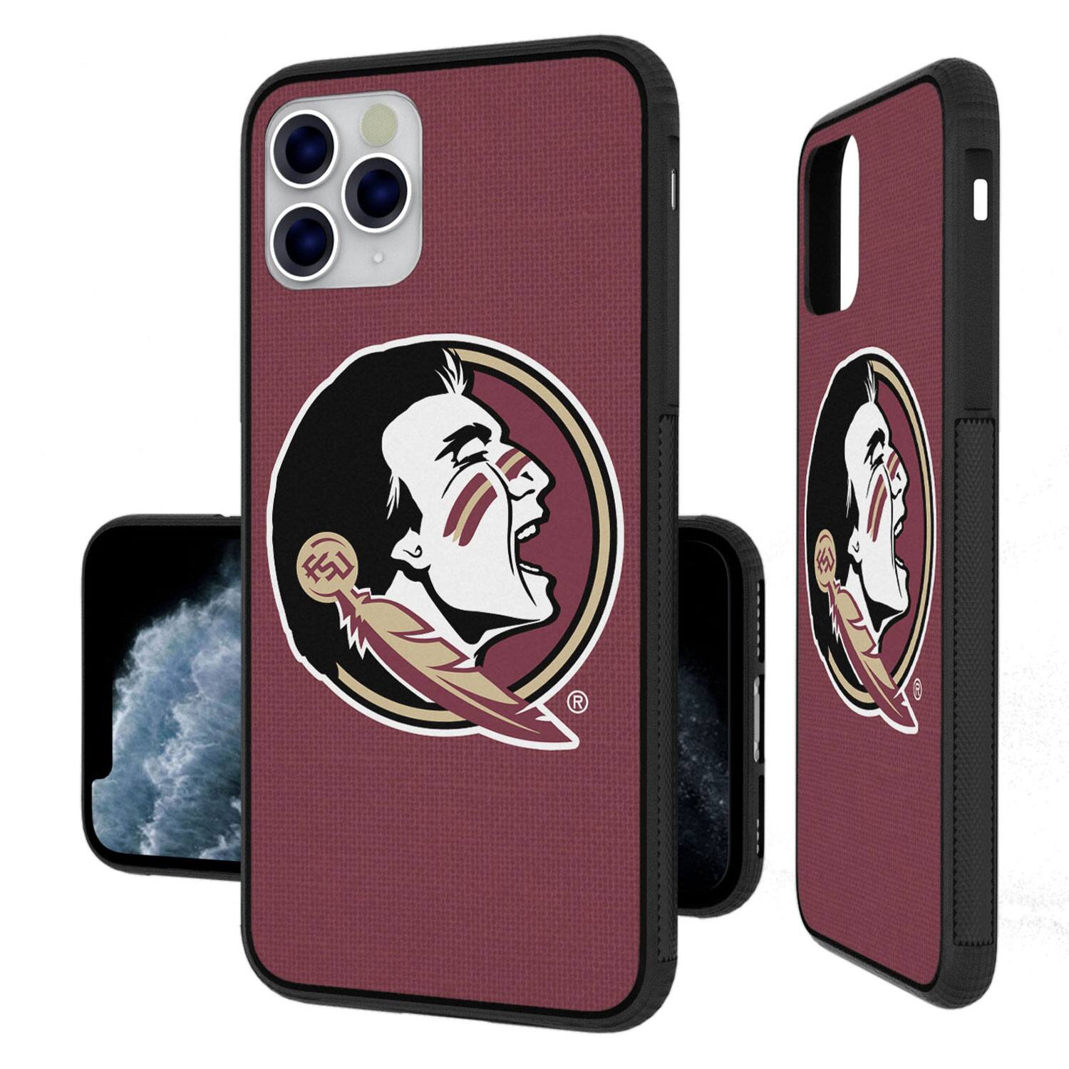 Alt View 2. Keyscaper - Florida State Seminoles iPhone Solid Design Bump Case - 16 Pro Max - Multicolor.
