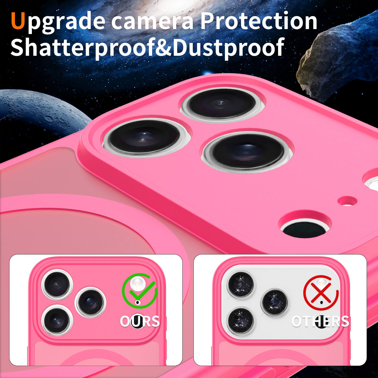 Dteck for Apple iPhone 18 Pro Max Slim Magnetic Case,Shock absorbent ...
