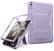 Front. DTTO - Shockproof Case for iPad A16 11-inch & ipad 10th10.9-inch with Built-in Screen Protector, Full Body Protective Cover - Light Purple.