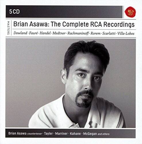 Dowland / Faure / Handel / Asawa - Brian Asawa: The Complete RCA Recordings   - COMPACT DISCS [CD]