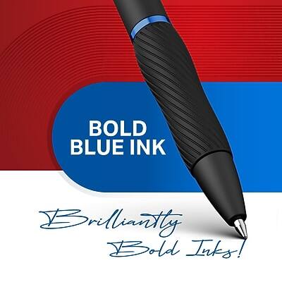 BOLD BLUE INK  
Brilliantly Bold Inks!