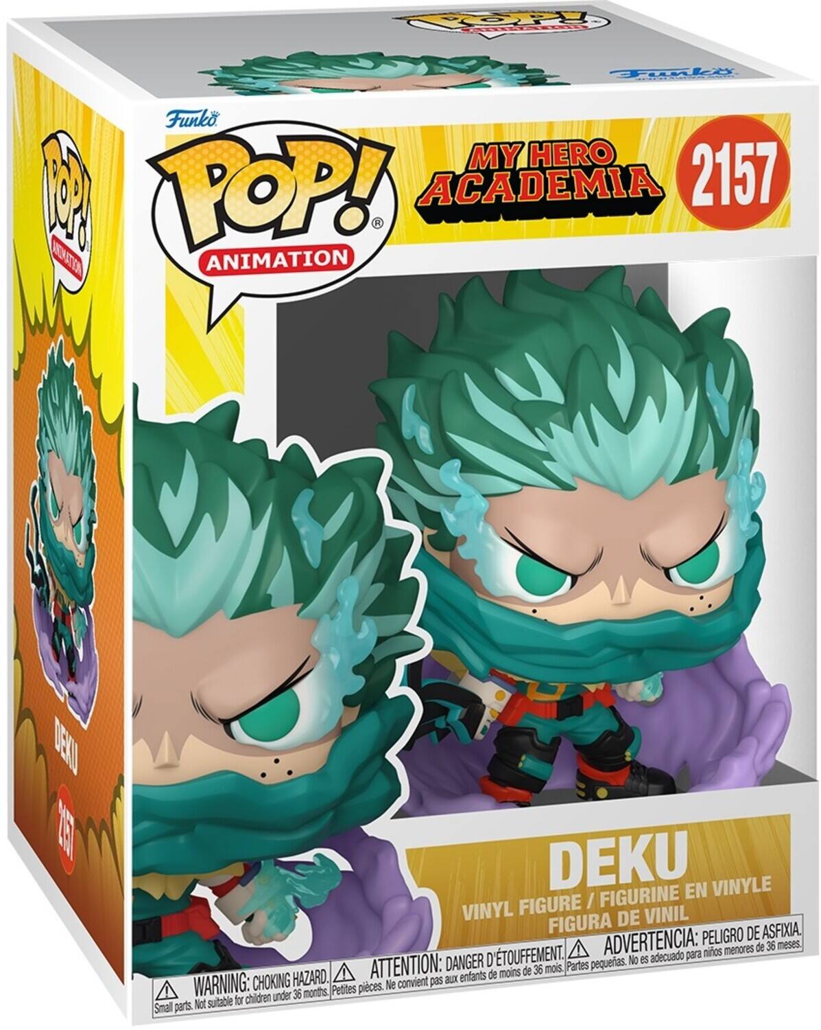 Top Foli Funko MY HERO ACADEMIA 2157 POP! ANIMATION DEKU VINYL FIGURE / FIGURINE FIGURA DE VINIL. ADVERTENCIA: PELIGRO DE ASFIXIA. ATTENTION: DANGER D'ÉTOUFFEMENT. WARNING: CHOKING HAZARD. Small parts. Not suitable for children under 36 months.