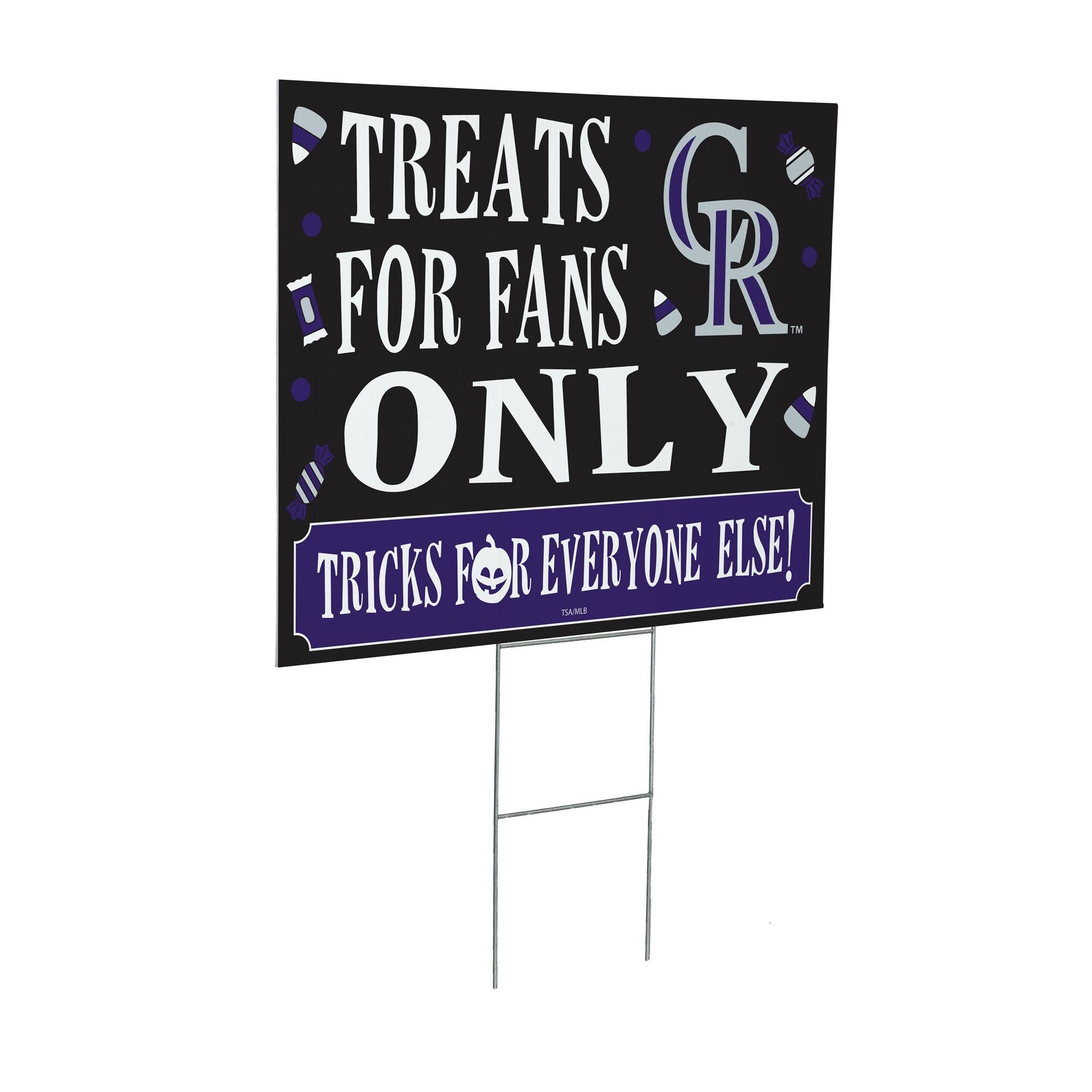 TREATS FOR FANS ONLY  
TRICKS FOR EVERYONE ELSE!