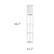 Left. Simple Designs - Round Etagere Storage Floor Lamp with 2 USB, 1 Outlet - White.