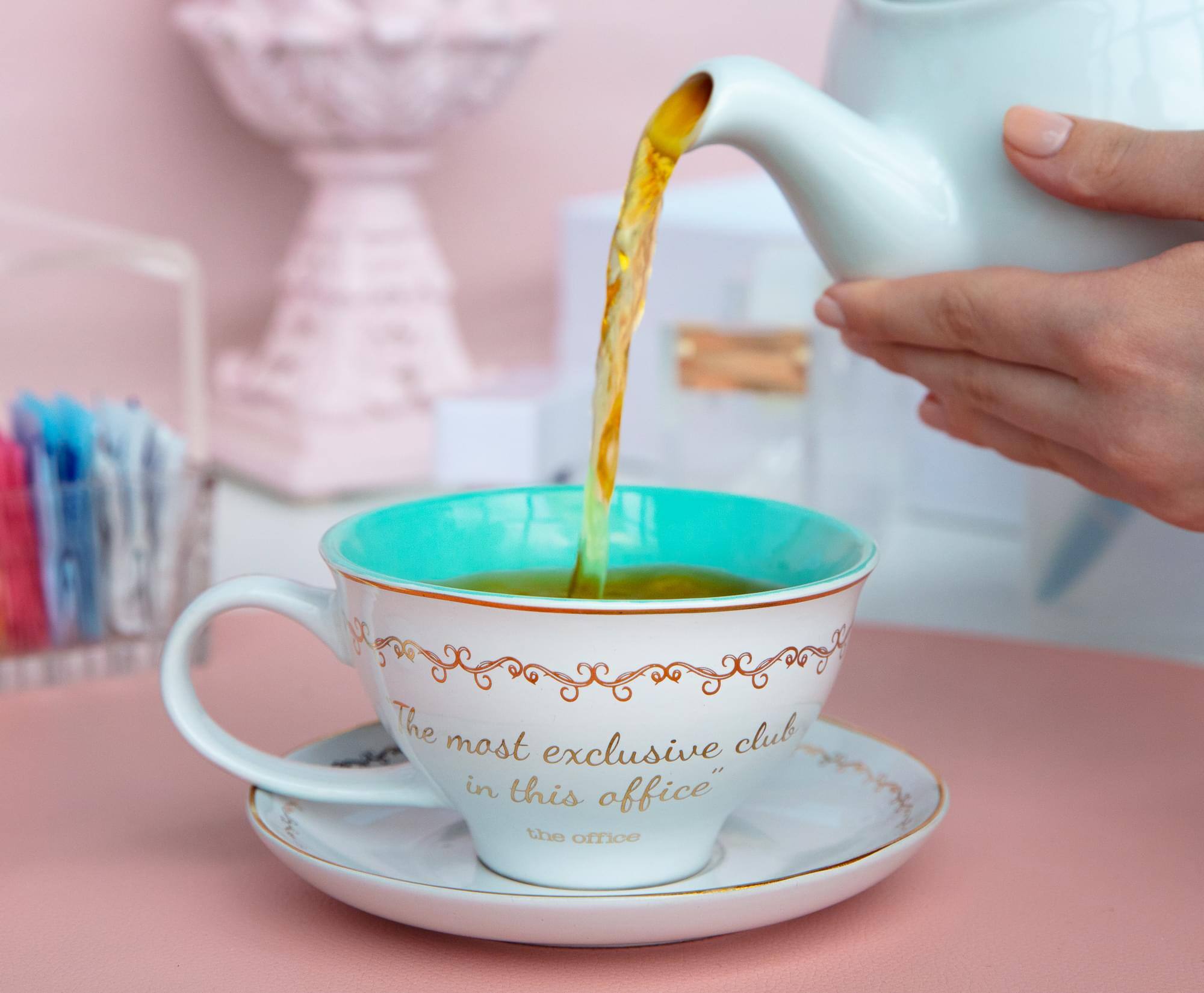 The most exclusive club in this office  
the office