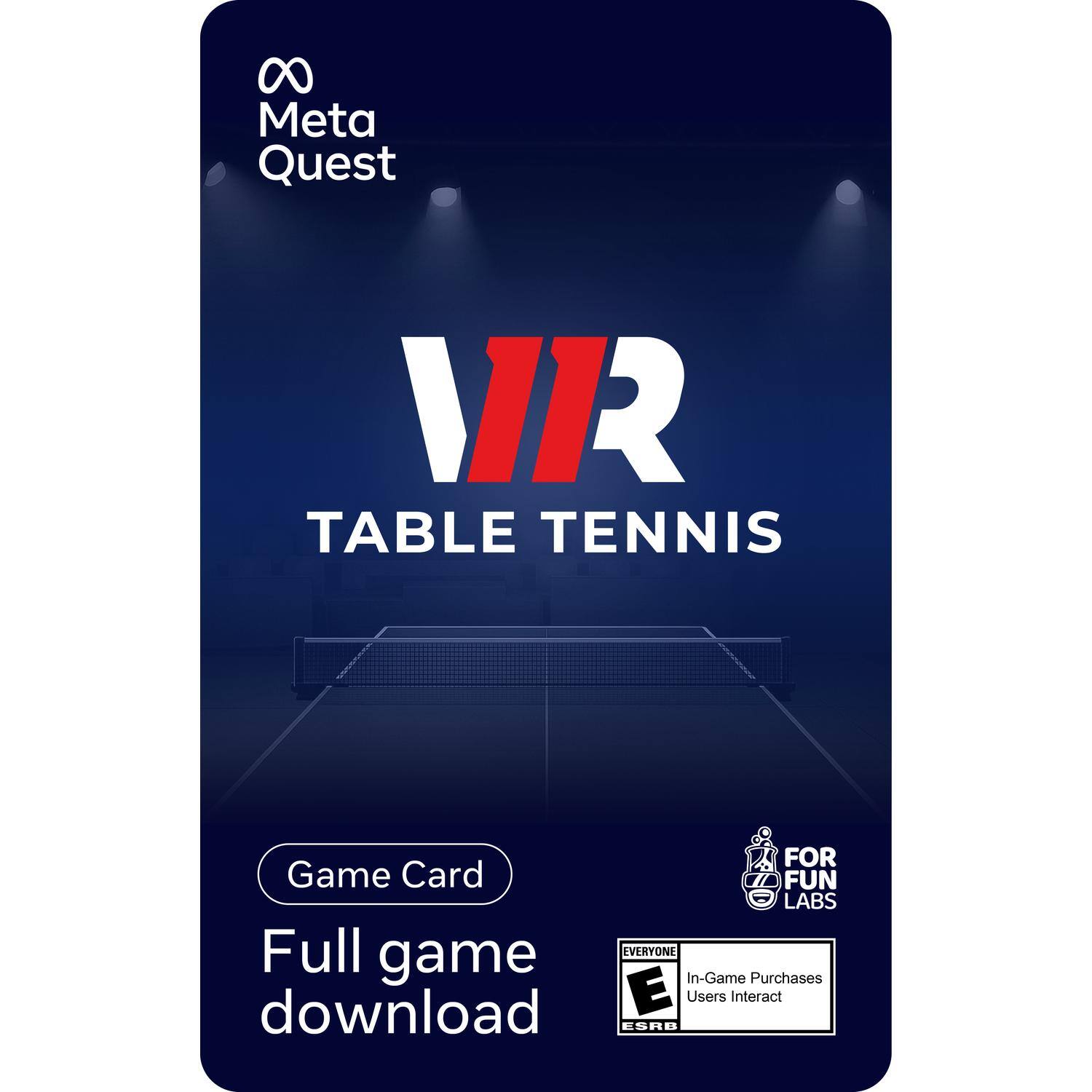 Meta - Eleven Table Tennis Full Game Gift Card [Digital]