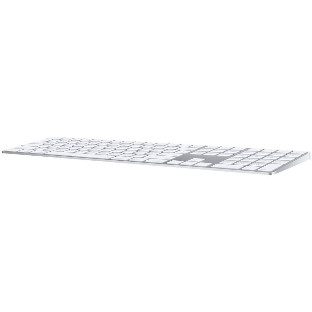 Back. Apple - APPLE ACCESSORY - Magic Keyboard with Spanish numeric keypad - Silver MQ052LE/A - Silver.