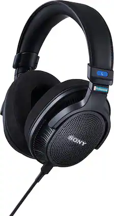 Sony - MDR-MV1 Open Back Reference Monitor Headphones - Black