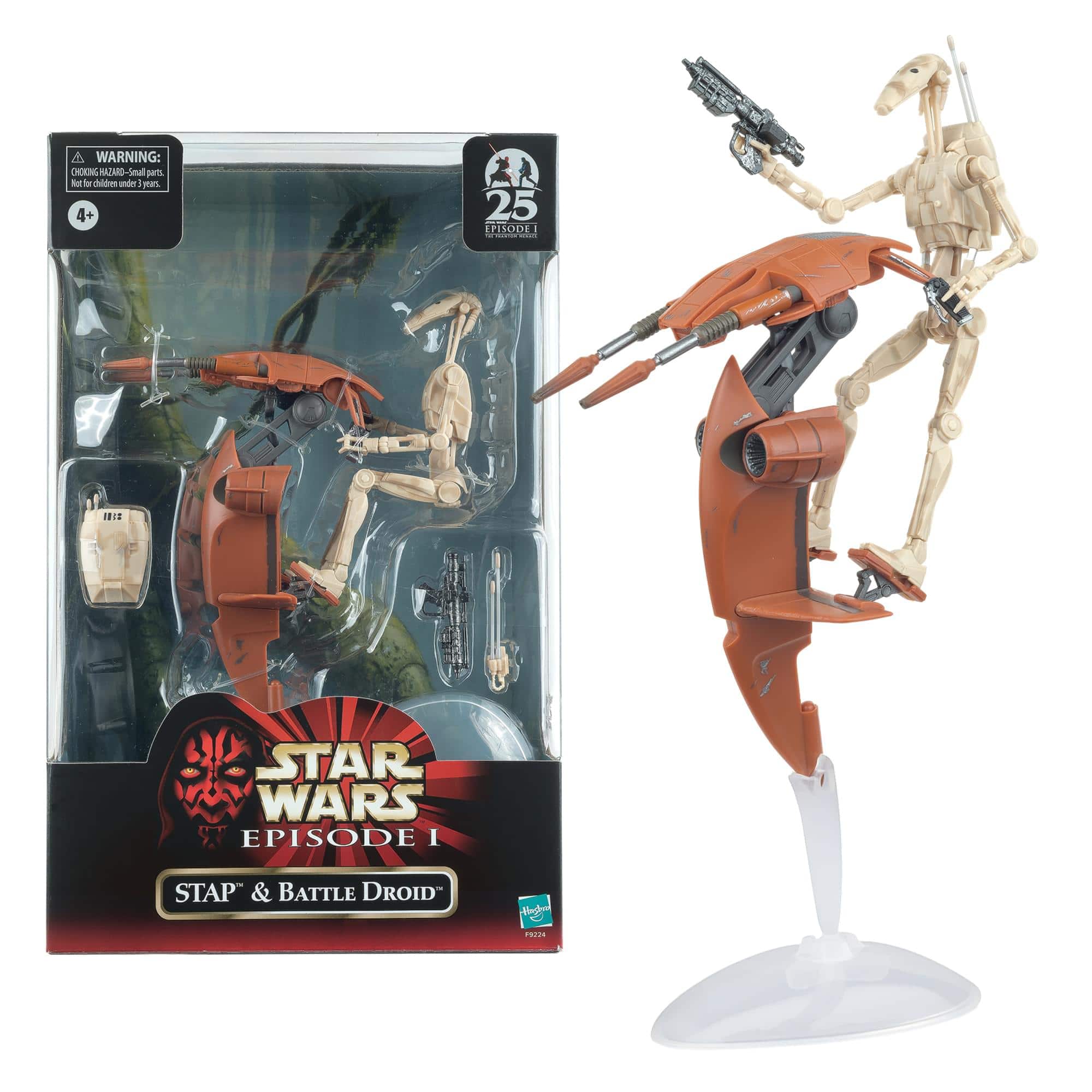 Hasbro - Star Wars Black Series Battle Droid and STAP 6-Inch Action Figure Set - Brown price history on PriceWatchPro