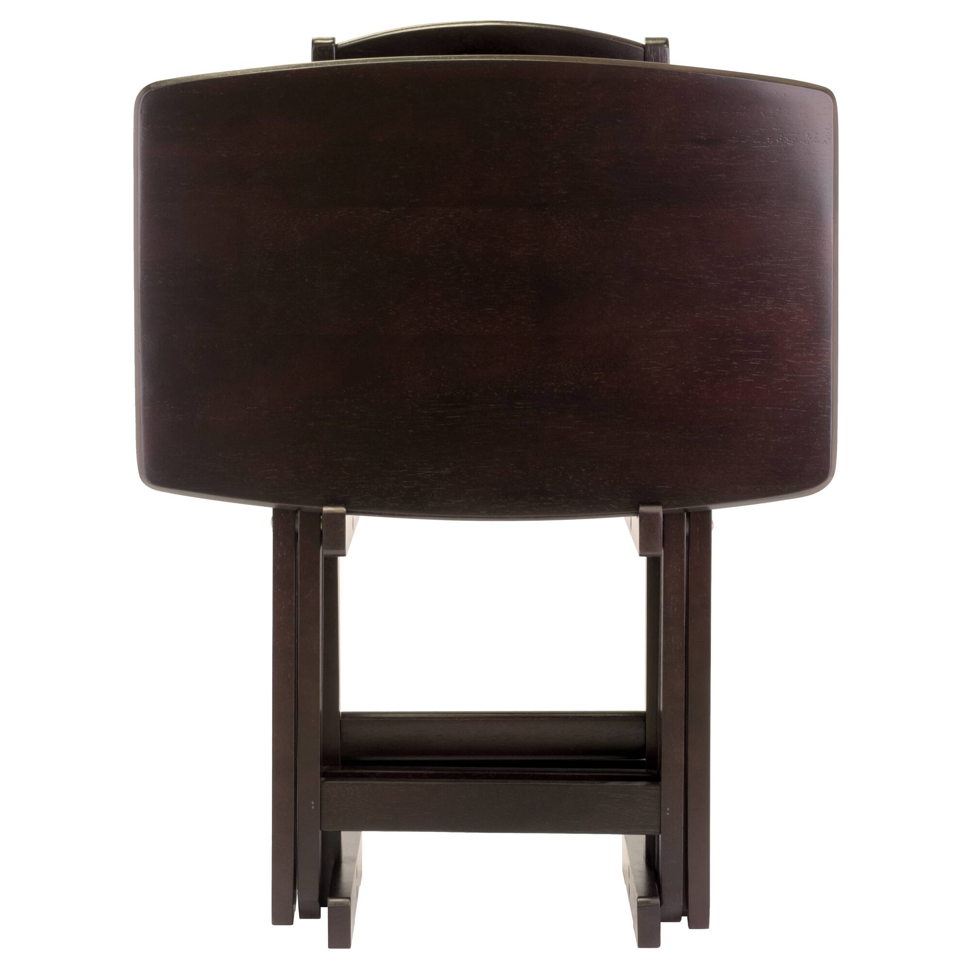 Alt View 5. Winsome Wood - Dylan 5-Pc Oversized Snack Table Set - Espresso.