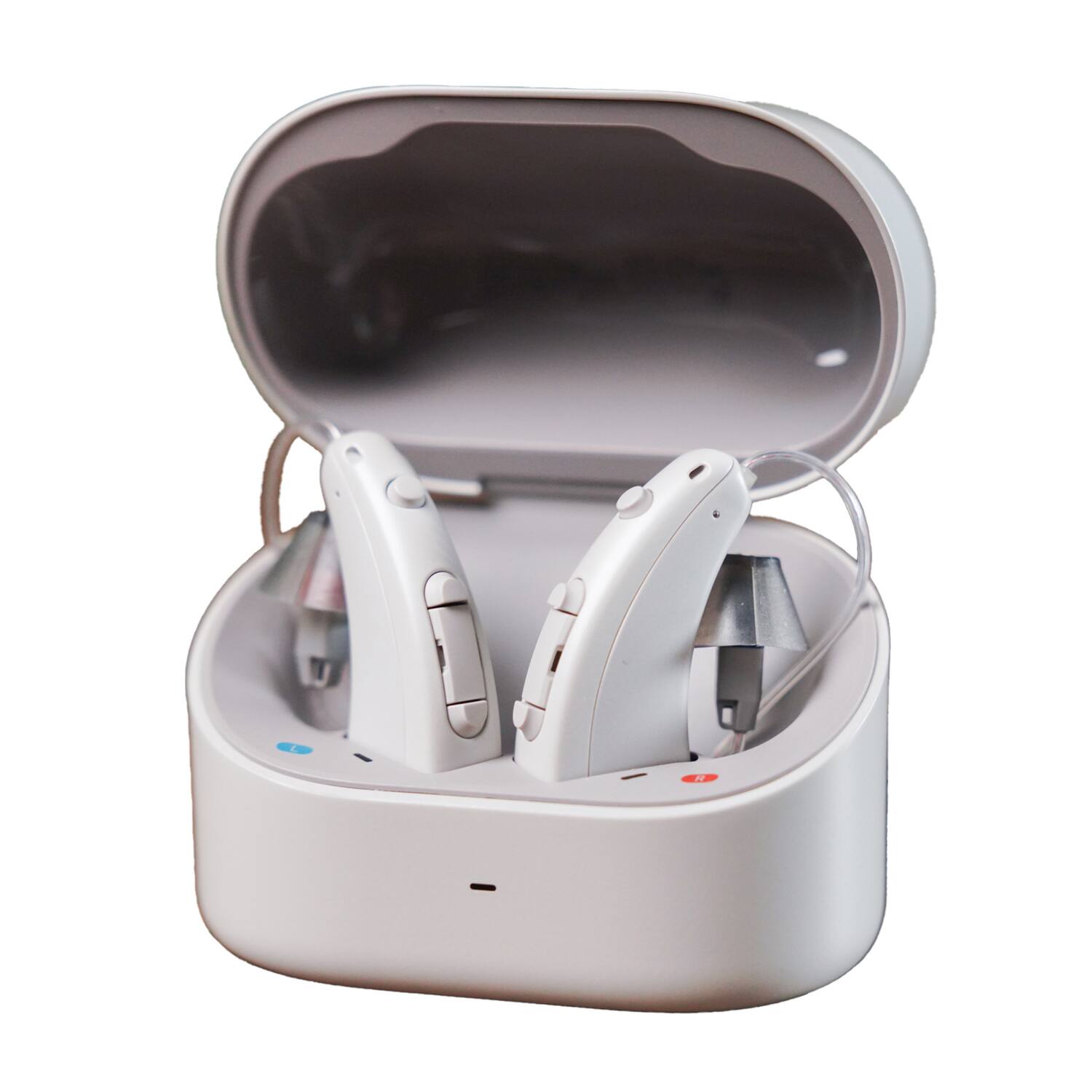 Front. Zepp - Zepp Clarity E2317ov2n Omni Hearing Aids (gray) - Gray.