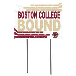 Jardine - Boston College Eagles 18'' x 24'' Bound Yard Sign - White