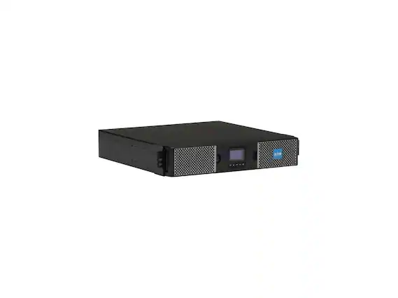 Front. Eaton - Eaton 9PX 1500VA 1350W 120V Online UPS, 5-15P, 8x 5-15R, Li-ion, Cybersecure, 2U - Black.