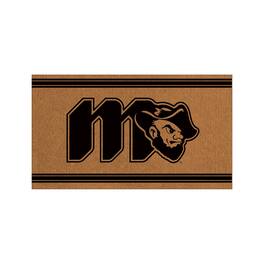 Evergreen Enterprises - South Dakota School of Mines and Technology Hardrockers 28" x 16" Primary Logo Outdoor Coir Entryway Mat - Multicolor