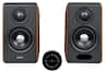 Edifier - S880DBMKII Audiophile Hi-Fi/Hi Res Active Bookshelf 2.0 Speakers, Computer Speakers (Pair) - Walnut