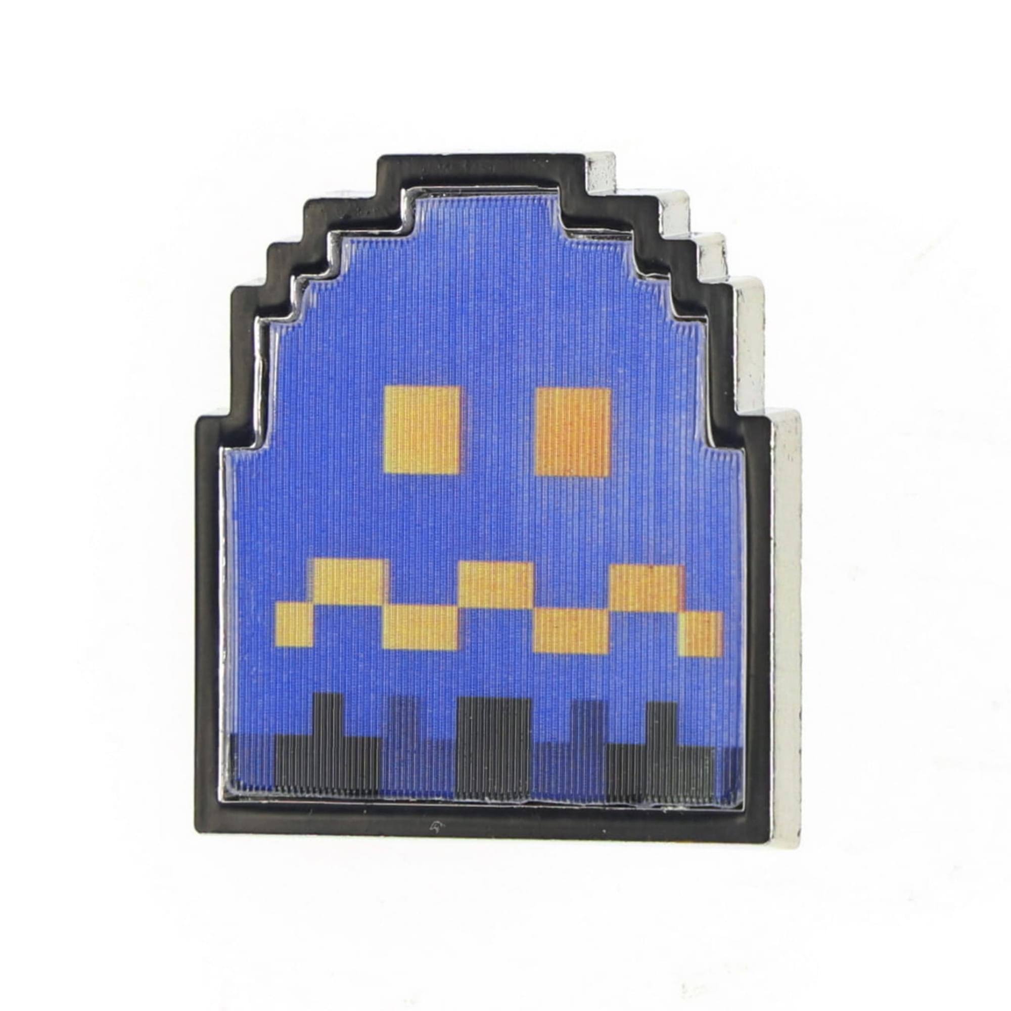 Alt View 1. Nerd Block - PAC-MAN Scared Ghost Enamel Collector Pin - Gray.