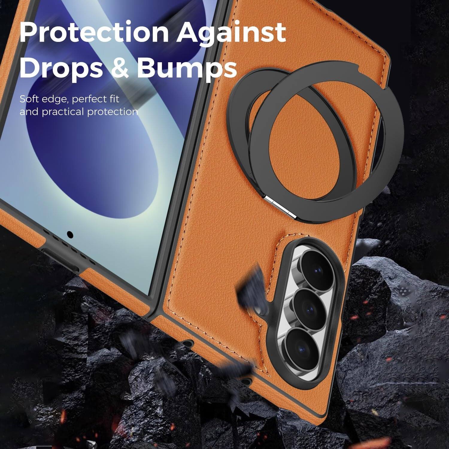 Protection Against Drops & Bumps  
Soft edge, perfect fit and practical protection