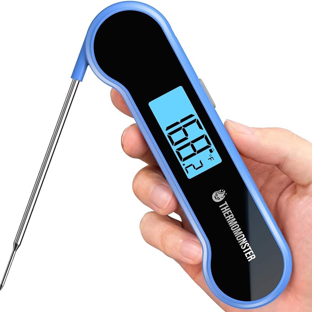 PARKER SLATER - Digital Meat Thermometer – 0.5 Sec Read, ±0.5℉ Accuracy, Blue