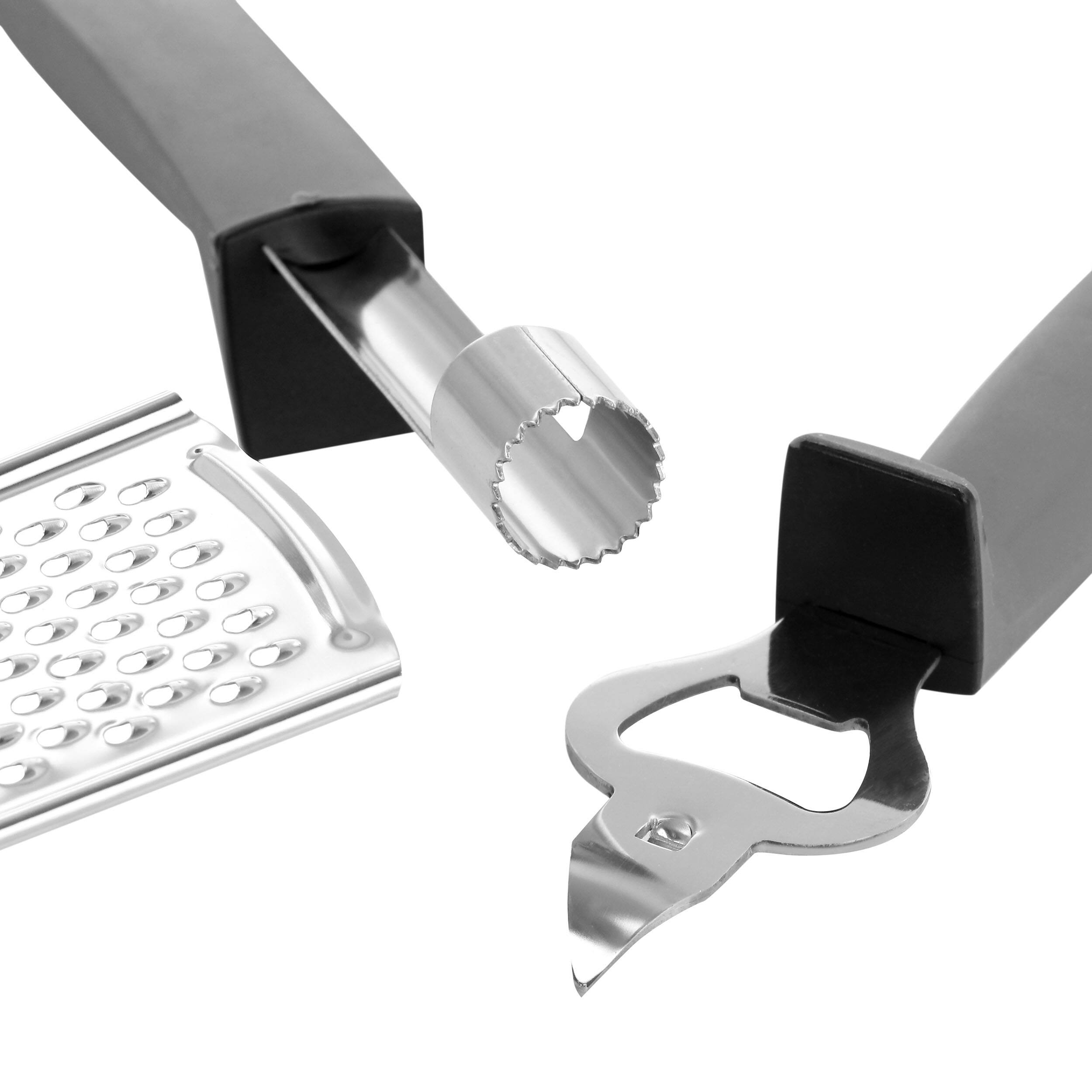 Alt View 4. Oster - Oster 19 Piece Nylon and Stainless Steel Kitchen Tool and Utensil Set - Silver.