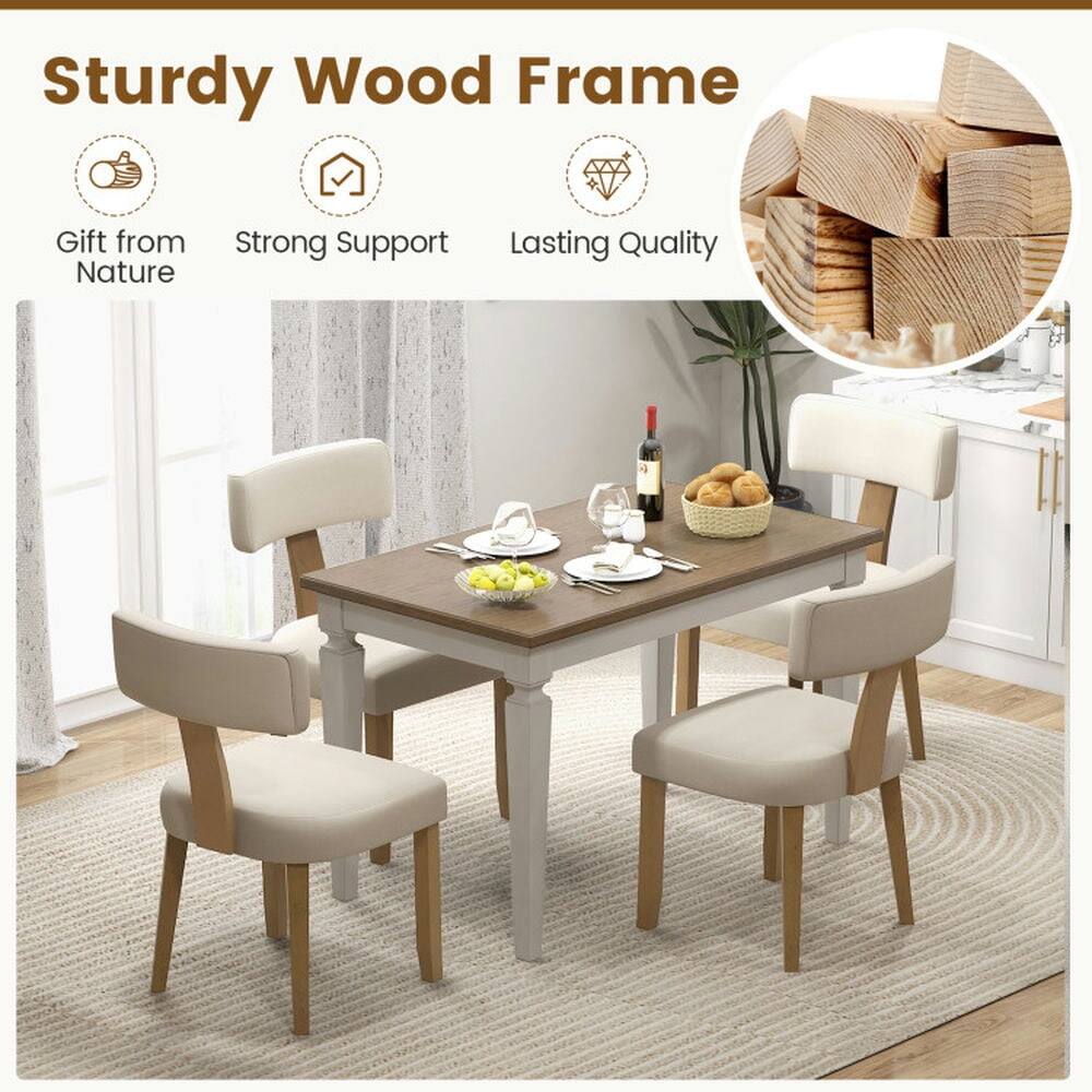 Sturdy Wood Frame  
Gift from Nature  
Strong Support  
Lasting Quality